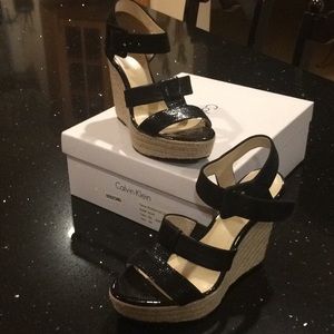 Size 6 Calvin Klein Espadrilles